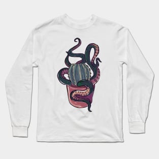 Octopus Cactus Monster Long Sleeve T-Shirt